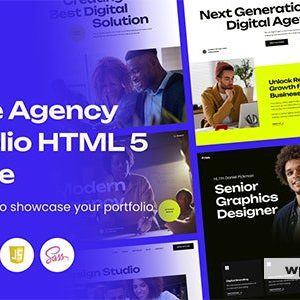 Frisk - Creative Agency & Portfolio Template