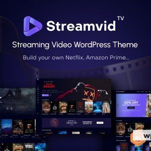 StreamVid - Streaming Video WordPress Theme