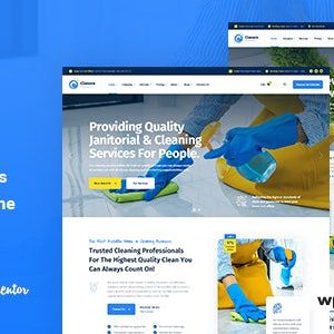 Clanora - Cleaning Services WordPress Theme