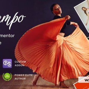 Contempo - Dance School WordPress Theme