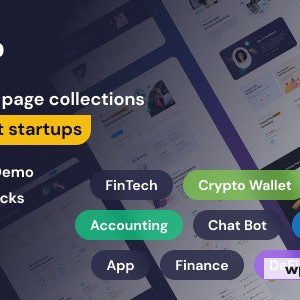 Staco - SaaS Startup Business WordPress Theme
