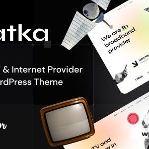 Satka - Satellite TV & Internet Provider WordPress Theme