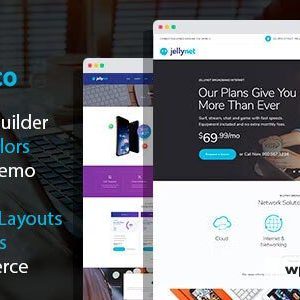 JelyCo - ISP & Telecom WordPress Theme