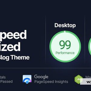 Swyft - PageSpeed Optimized WordPress Blog Theme