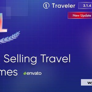Traveler - Travel Booking WordPress Theme