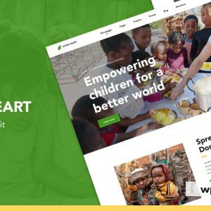 GoodHeart - Charity & Nonprofit Elementor WordPress Theme