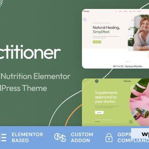 The Practitioner - Doctor and Medical WordPress Theme