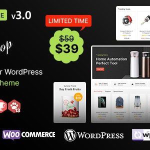 Mega Shop WP - Multipurpose Elementor WooCommerce Theme