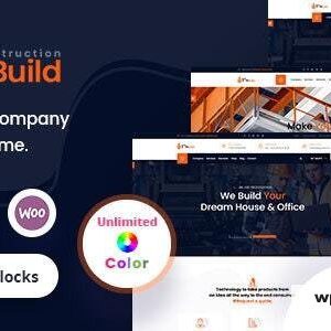 RinBuild - Construction Building Company WordPress Theme + RTL