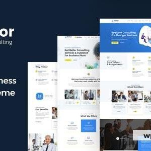 Primor - Business Consulting WordPress Theme