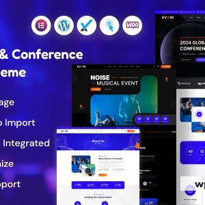 Eveni - Event & Conference WordPress Theme