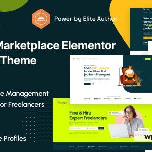FreeAgent - Freelance Marketplace Elementor WordPress Theme