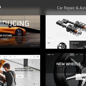 ShiftUp - Car Repair & Auto Services Theme