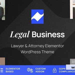 Legal Business - Attorney & Lawyer WordPress Theme