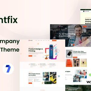 Printfix - Printing Services Company WordPress Theme