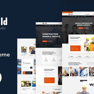 Lebuild - Construction Industry Company WordPress Theme
