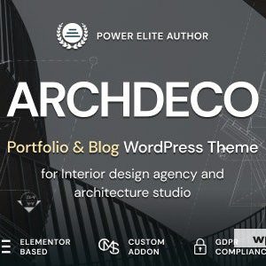 Archdeco - Architecture & Interior Design Agency Portfolio WordPress Theme