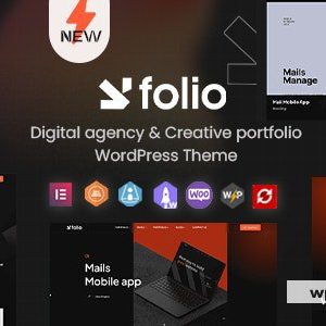 Webfolio - Creative Portfolio & Digital Agency WordPress Elementor Theme