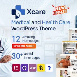 Xcare - Medical and Health Care WordPress Theme