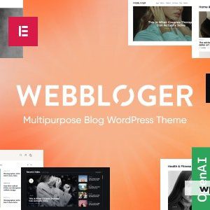 Webbloger - Multipurpose Blog WordPress Theme