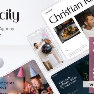 Eventicity - Catering & Event Agency WordPress Theme