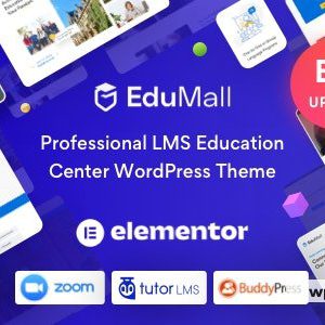 EduMall - Professional LMS Education Center WordPress Theme