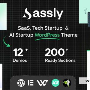 Sassly - SaaS, AI & Tech Startup Theme