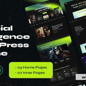 Zex - Ai Image Generate WordPress Theme