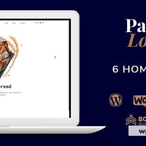 Pastry Love - Bakery & Cake Shop WordPress Theme