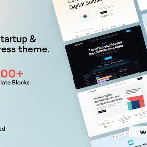 Upshift - Startup & SaaS WordPress Theme