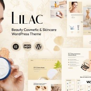 Lilac - Beauty Cosmetics Shop WordPress Theme