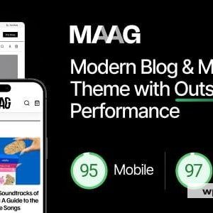 Maag - Modern Blog & Magazine Theme with Outstanding Performance