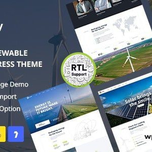 Greenify - Solar & Renewable Energy WordPress Theme