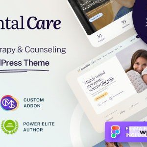 Mental Care - Therapy & Counseling Psychologist WordPress Theme