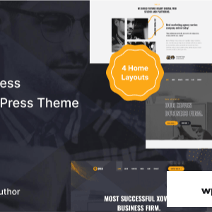 Xoven - Digital Agency Services WordPress Theme