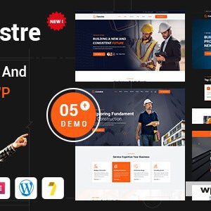 Constre - Construction, Building & Handyman Services WordPress Theme