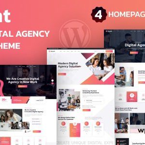 Azent - Creative Digital Agency WordPress Theme
