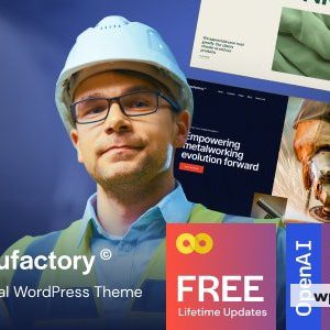Manufactory - Industrial WordPress Theme
