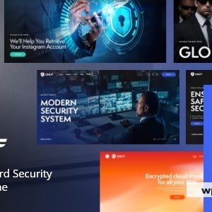 Def - CCTV & Bodyguard Security WordPress Theme