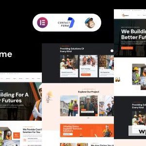 Konstic - Construction WordPress Theme