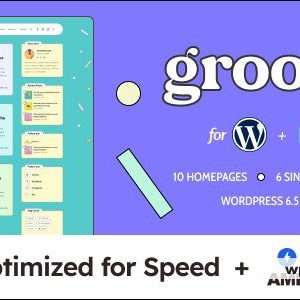 Groovy - Modern & Lightweight Blog for WordPress