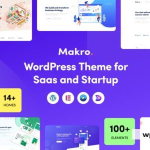 Makro - WordPress Theme For Saas & Startup