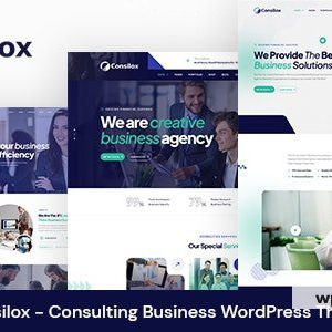 Consilox - Consulting Business WordPress Theme