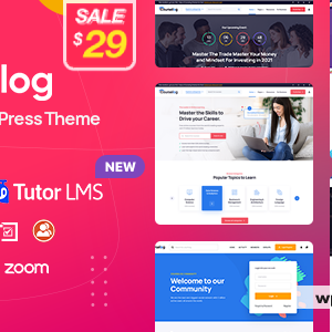 Courselog - Education WordPress Theme