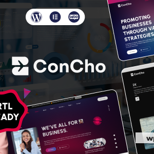 Concho - Business Agency WordPress Theme