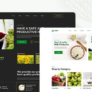 Agria - Agriculture WordPress Theme