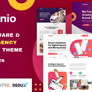 Sasnio - SaaS & Software Startup Agency WordPress Theme