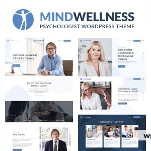 Mindwellness - Psychology and Counseling WordPress Theme
