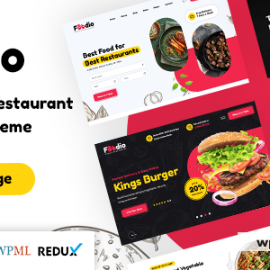 Foodio - Fast Food Restaurant WordPress Theme