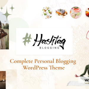 Hashtag - Personal Blog WordPress Theme